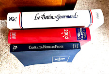 Guides gastronomiques  Rouge Vins Bottin Gourmand Chateaux Tourisme France