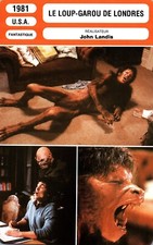Fiche Cinéma - JOHN LANDIS.LE LOUP-GAROU DE LONDRES.1981*