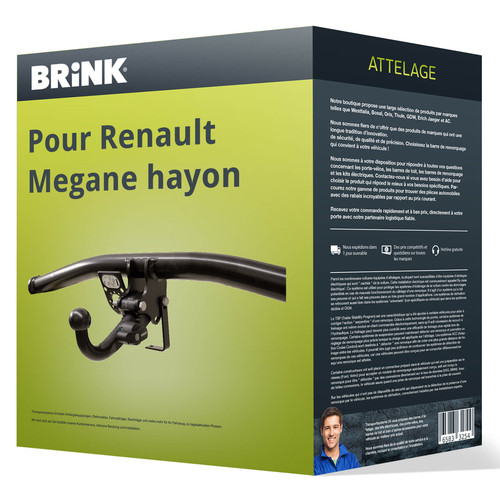 Attelage pour renault - pour,