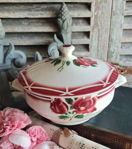 Ancienne soupiere digoin - soupiere,