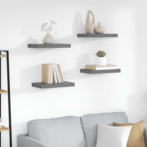 Etagère murale flottante gris - etagère,