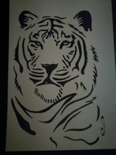 dessin à l'encre d'un tigre