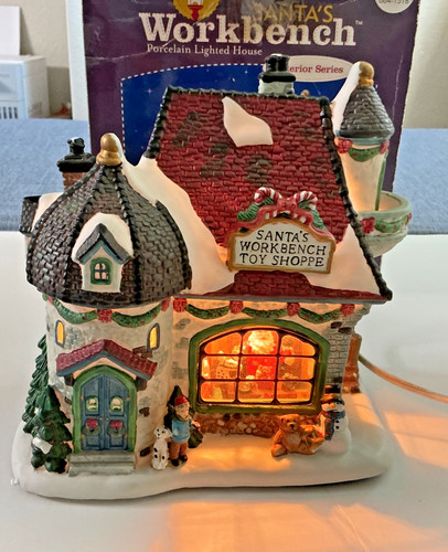 Santa workbench interior - santa's,