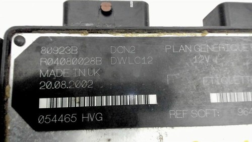 Calculateur moteur peugeot - moteur,