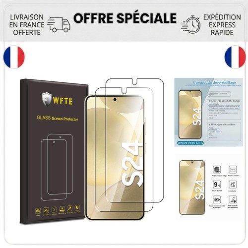 Wfte lot verres trempés - 2,