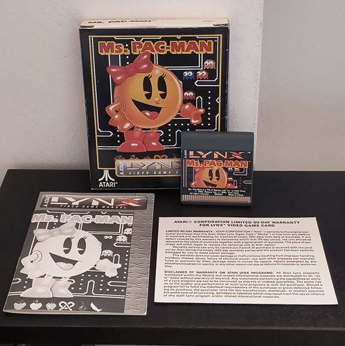 Atari lynx pac man - lynx, ms.