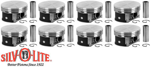 Set silv lite pistons - of, silv-o-lite