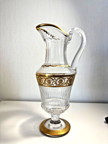 Superbe broc pichet cristal - broc,