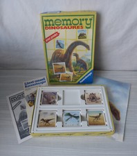 #Jeux de société - Vintage# 1992 Ravensburger - Memory Dinosaures (Complet)