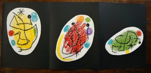 Miro lithographie originale - lithographie,