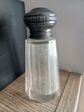  SALIERE EN CRISTAL TAILLE ET