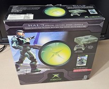 Microsoft Xbox Original Console Halo Special Edition Verte en boîte