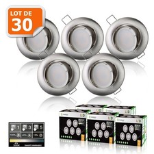 30 Spots led 3-step dimmable
