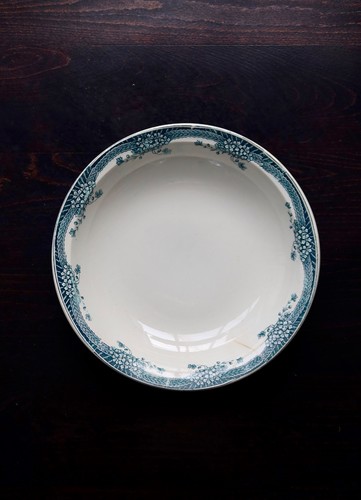 Plat service rond vintage - plat, de