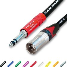 Neutrik Jauge B Gpo Bantam Prise Jack vers Mâle XLR Câble Van Damme