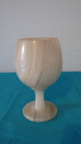 Ancien verre pied - a, en