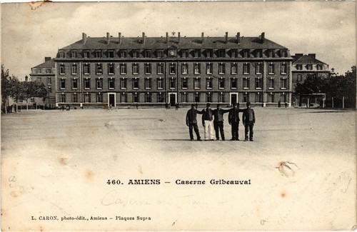 Cpa amiens caserne - cpa,