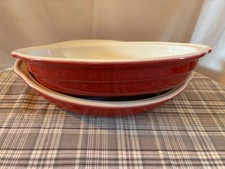 EMILE HENRY lot de 2 plats à