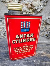 Bidon d'huile ancien ANTAR