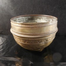 Cache-pot cuivre laiton fait