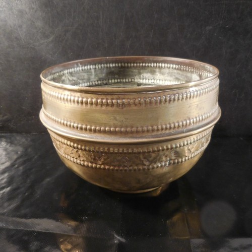 Cache pot cuivre laiton fait - cache-pot,