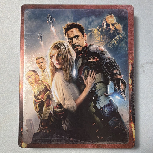 Iron man blu ray - man, +