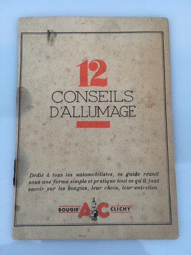 Ancien petit fascicule 12 - petit,