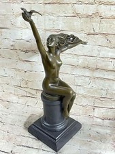 Sculpture En Bronze Nue