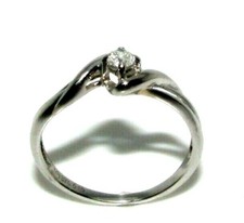 Bague En Or Blanc 9 Carats