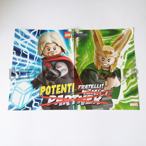 Affiche lego magazine marvel - affiche,