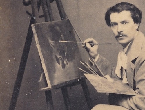 Peintre animalier renard - animalier,