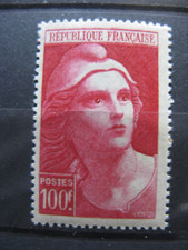 FRANCE neuf n° 733 mèche blanche