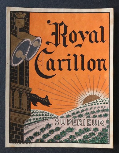 Ancienne étiquette vin - , royal