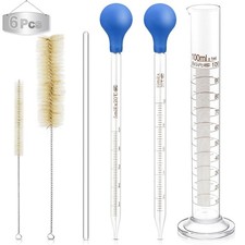 6 Pièces Pipettes en Verre