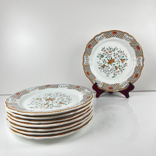 Lot assiettes plates gien - 8,