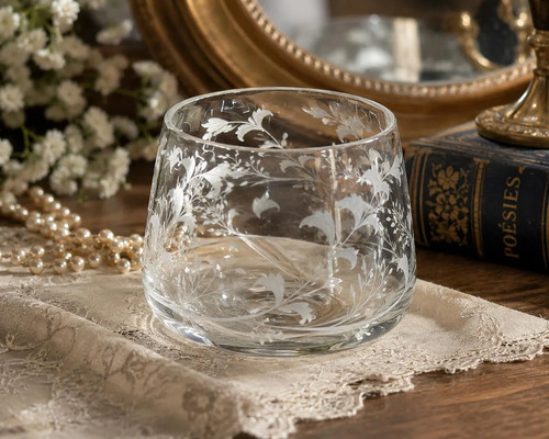 Rince doigts ancien - rince-doigts, cristal