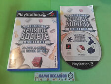 LE COFFRET DE JEUX DE SOCIETE FAMILIAL PS2 PLAYSTATION 2 PAL COMPLET
