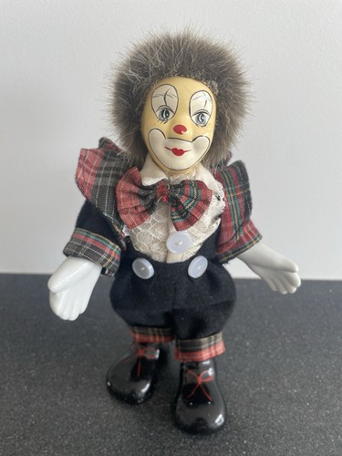 Vintage poupée clown - poupée,