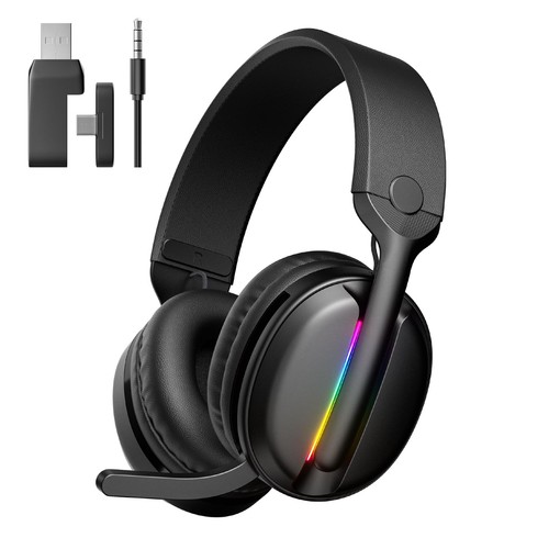 Casque gaming sans fil - fil, pour