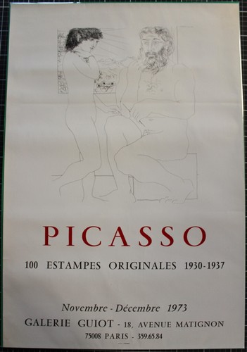 Pablo picasso affiche - pablo,