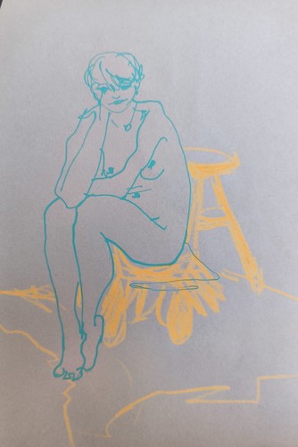 Aquarelle feminin modèle - feminin,