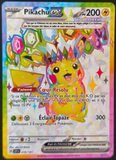 Carte Pokémon Pikachu EX