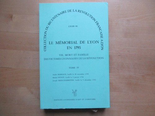 Tome memorial lyon - de,