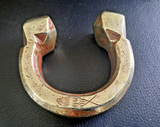 BRACELET ESCLAVE ART TOUAREG ANCIEN CISELE AFRIQUE POIDS 493 gr