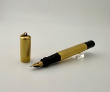 Stylo plume ancien Waterman's Ideal 42 1/2 V Safety Gold Overlay plume or 14 ...