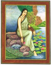 Fait à la Main Peinture De