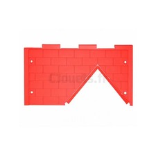 Toit rouge pour Maison Smoby