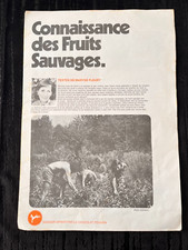 Album Images Poulain - Connaissance des Fruits sauvages - Complet Années 70