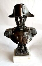 TRES BEAU BUSTE STATUE NAPOLEON BONAPARTE en régule doré signé A JOURDAN 26,5 cm