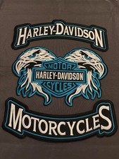 KIT moto écusson patch brodé